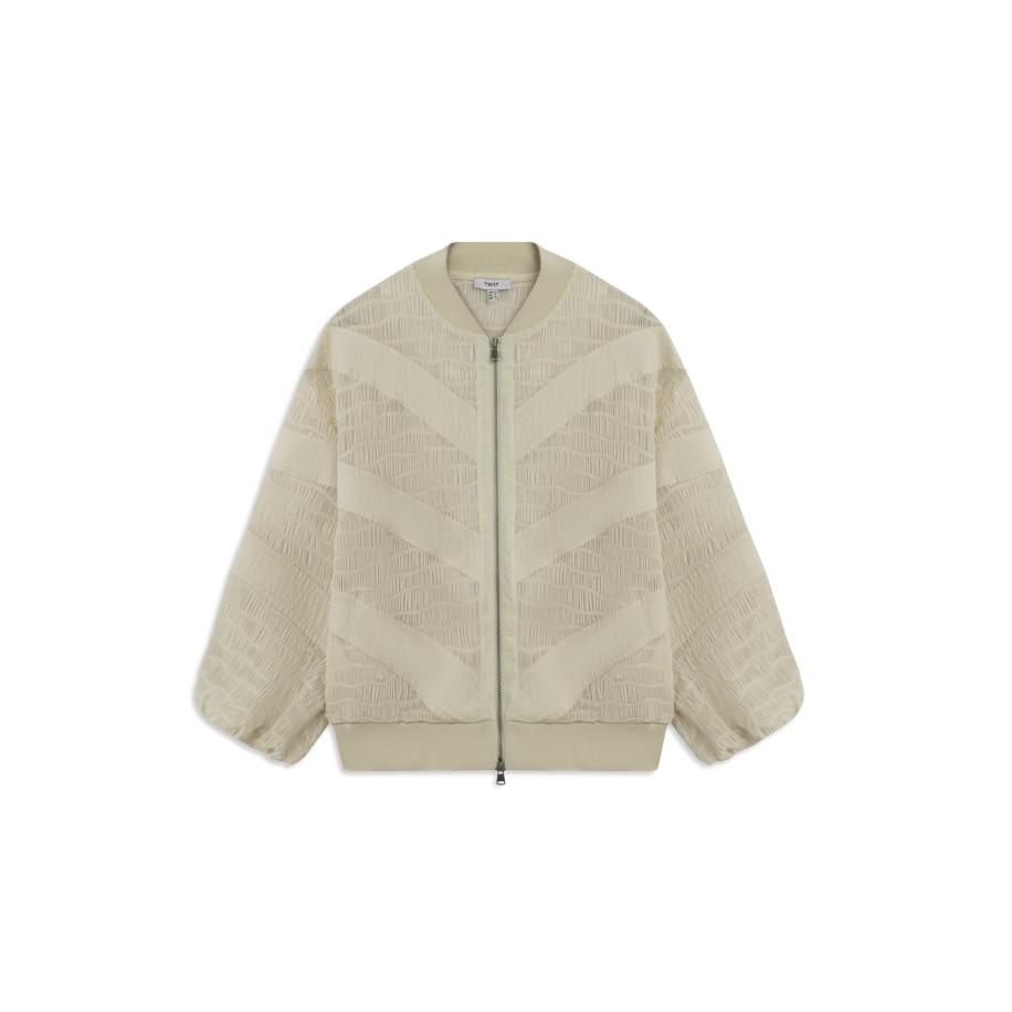 Twist Twist Tussenjas ecru -