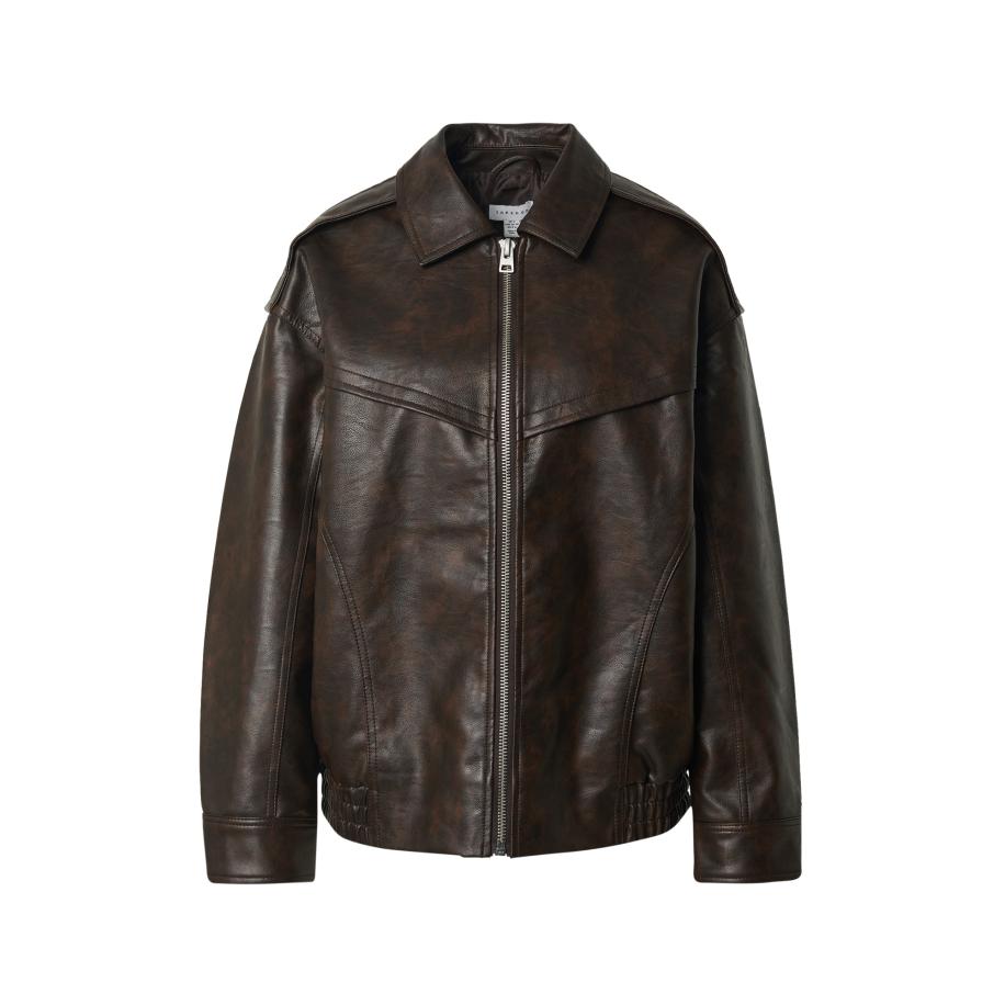 Topshop TOPSHOP Tussenjas TSANNA donkerbruin -