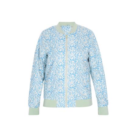 NALLY Tussenjas blauw / offwhite