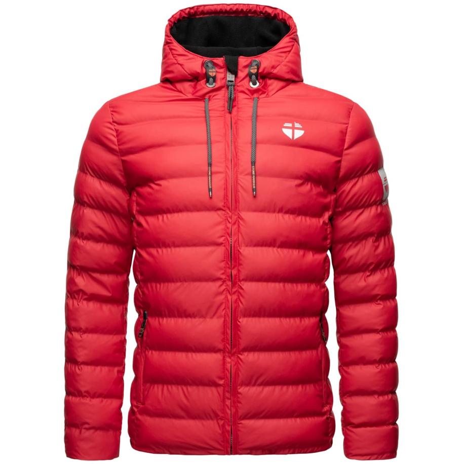 STONE HARBOUR STONE HARBOUR Winterjas Zaharoo rood / wit -