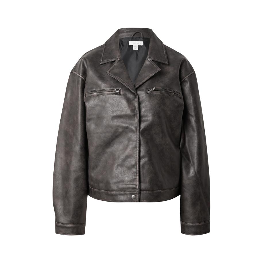 Topshop TOPSHOP Tussenjas zwart -