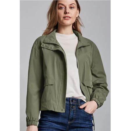 Street One Kort jack met opstaande kraag