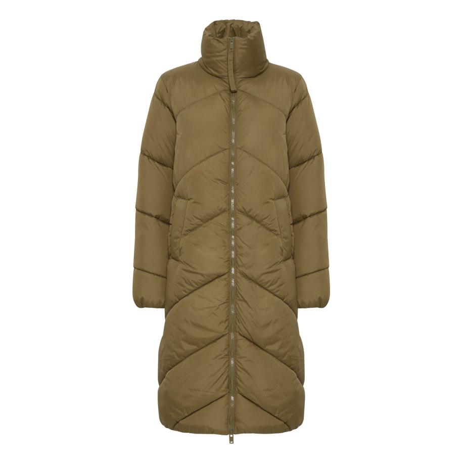 b.young b.young Winterjas BYBOMINA olijfgroen -