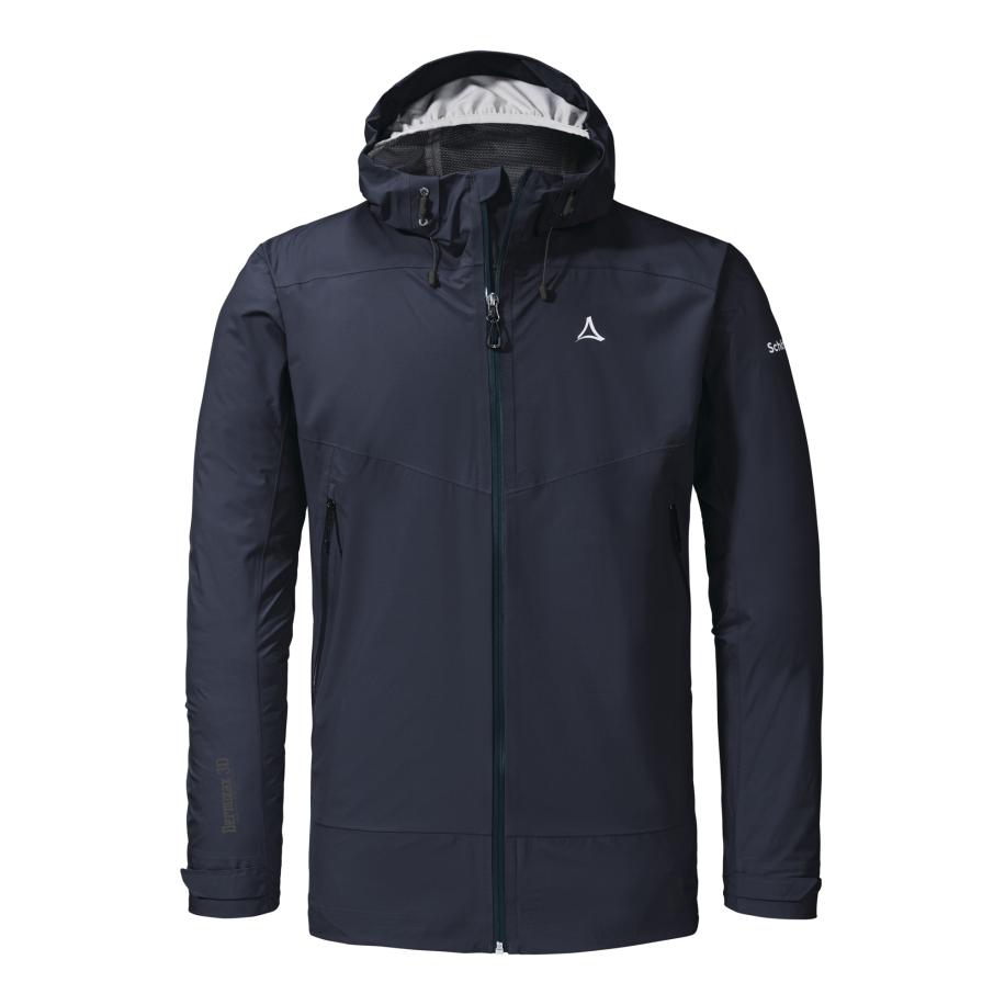Schöffel Schöffel Outdoorjas Vistdal navy / wit -