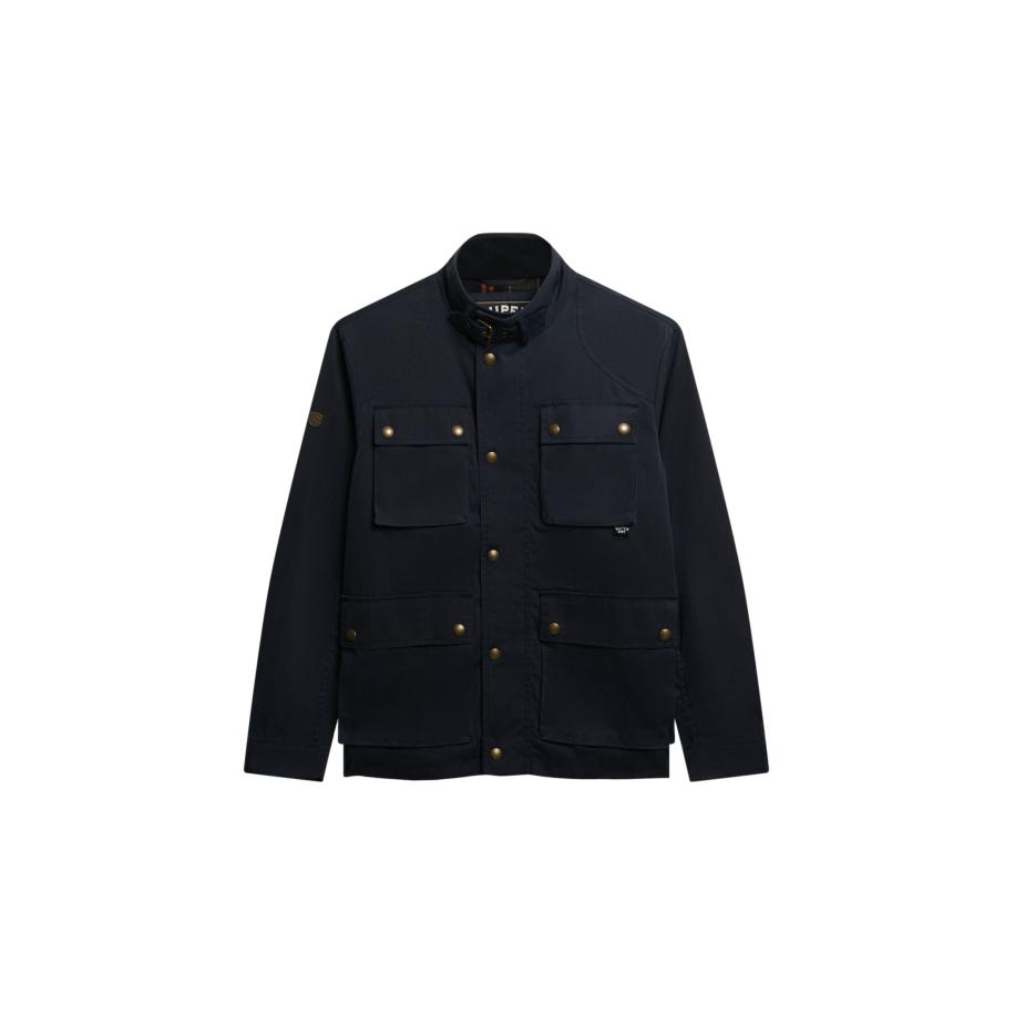 Superdry Tussenjas donkerblauw Blauw