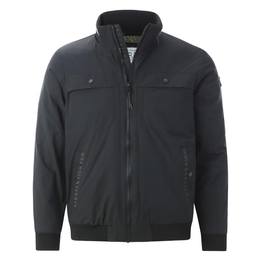 jan vanderstorm Jan Vanderstorm Tussenjas Eirskov zwart -