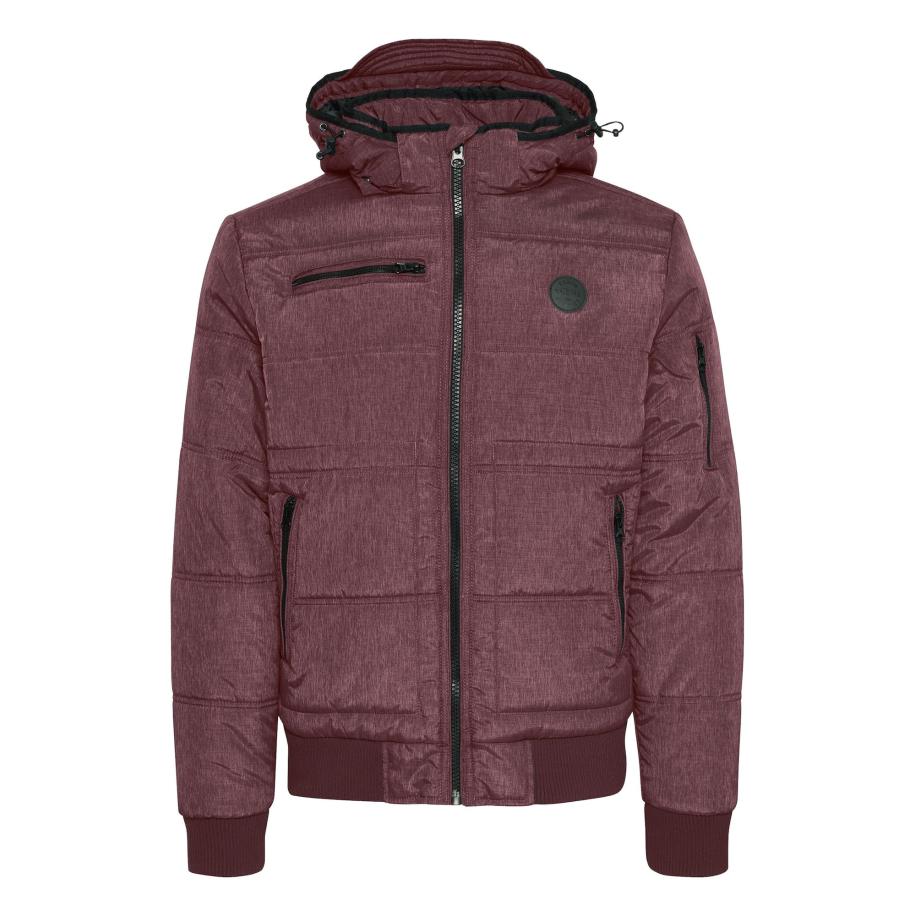 Blend BLEND Winterjas Boris wijnrood / zwart -