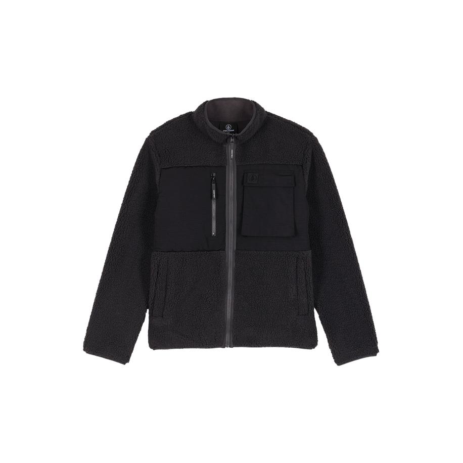 Volcom Volcom Fleece jas Storm Stone zwart -