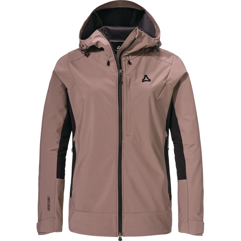 Schöffel Schöffel Outdoorjas Milagle lila / zwart -