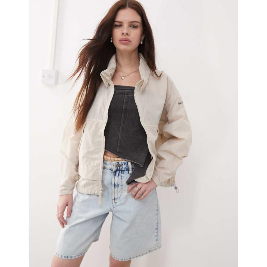Columbia Paracutie Windjack in beige-Neutraal Multicolor