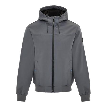 Threadbare Threadbare Tussenjas Nerston grijs / zwart