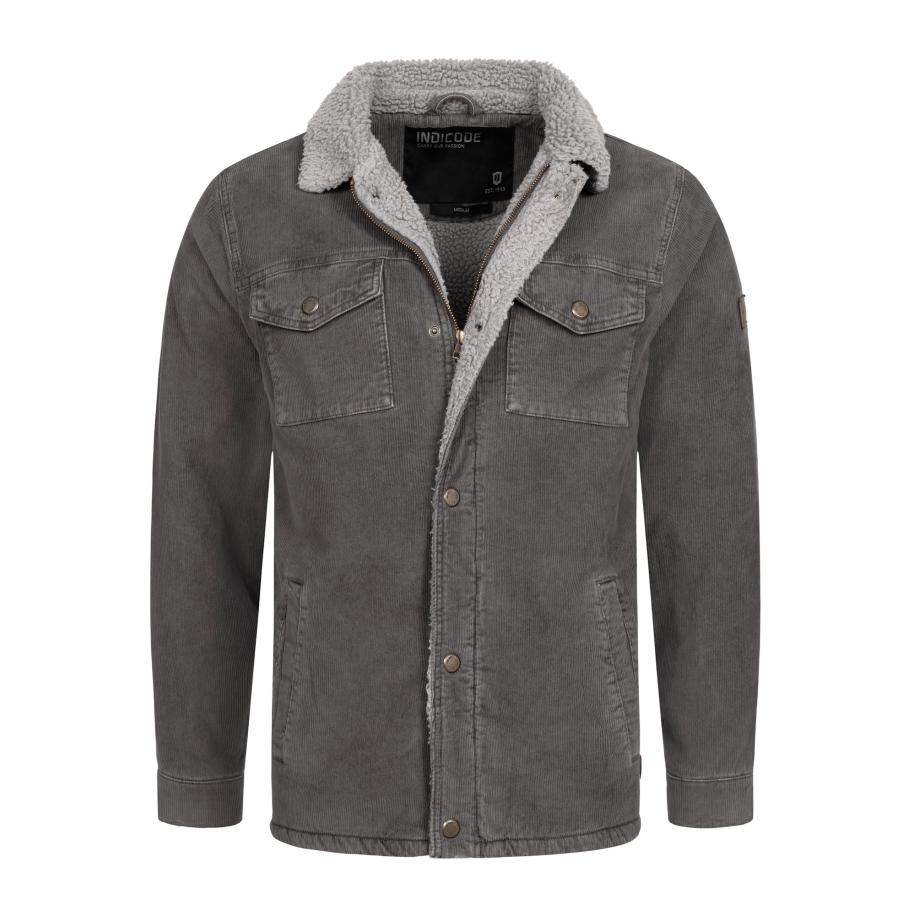 INDICODE JEANS INDICODE JEANS Tussenjas Tonni grijs -