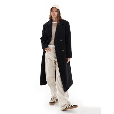 Stradivarius Nette short met plooien in bruin-Brown