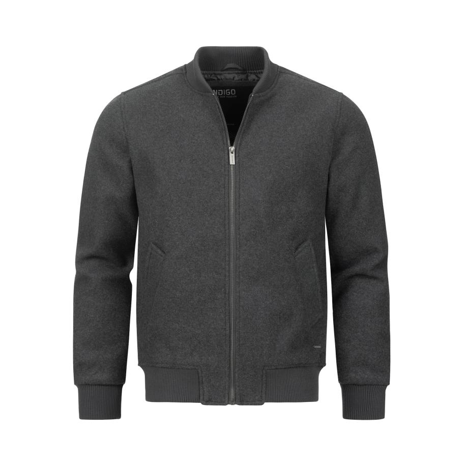 INDICODE JEANS INDICODE JEANS Tussenjas ltonius donkergrijs -