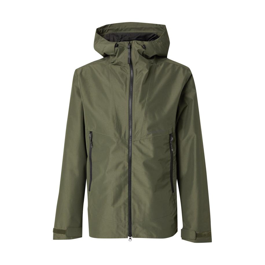 Didriksons Didriksons Outdoorjas Basil donkergroen -