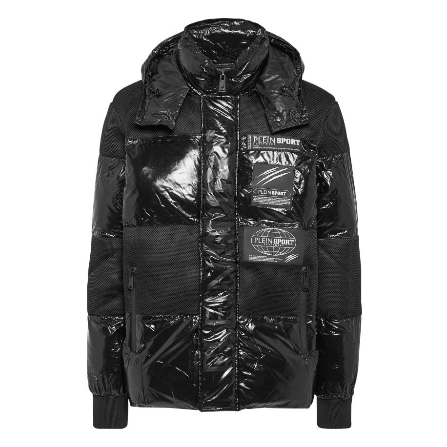 Plein Sport Plein Sport Tussenjas Global Express Edition zwart -