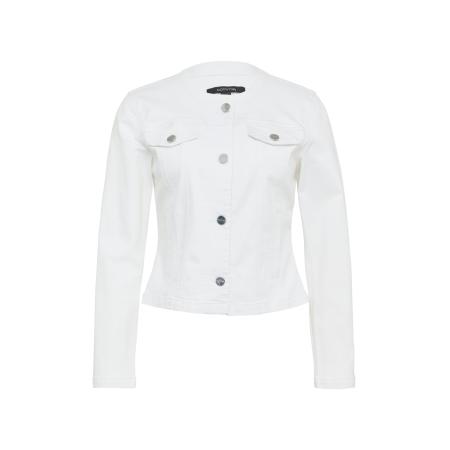 Comma COMMA Tussenjas white denim