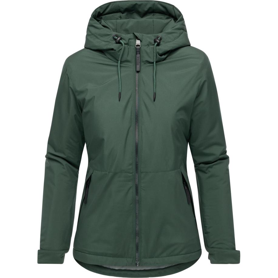 Ragwear Ragwear Winterjas Bevin Youmodo donkergroen -