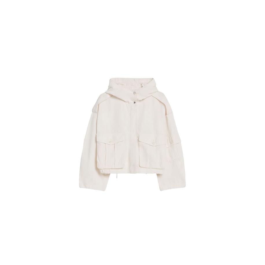 Bershka Bershka Tussenjas wit -