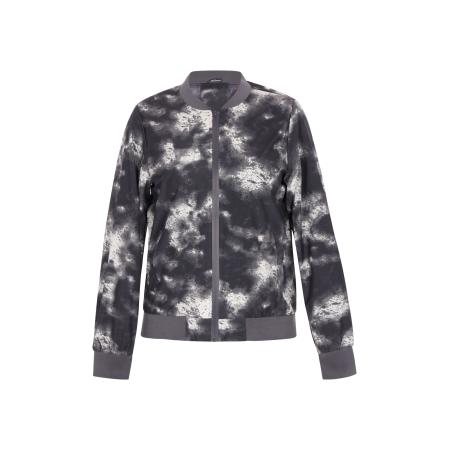 NALLY Tussenjas donkergrijs / wit