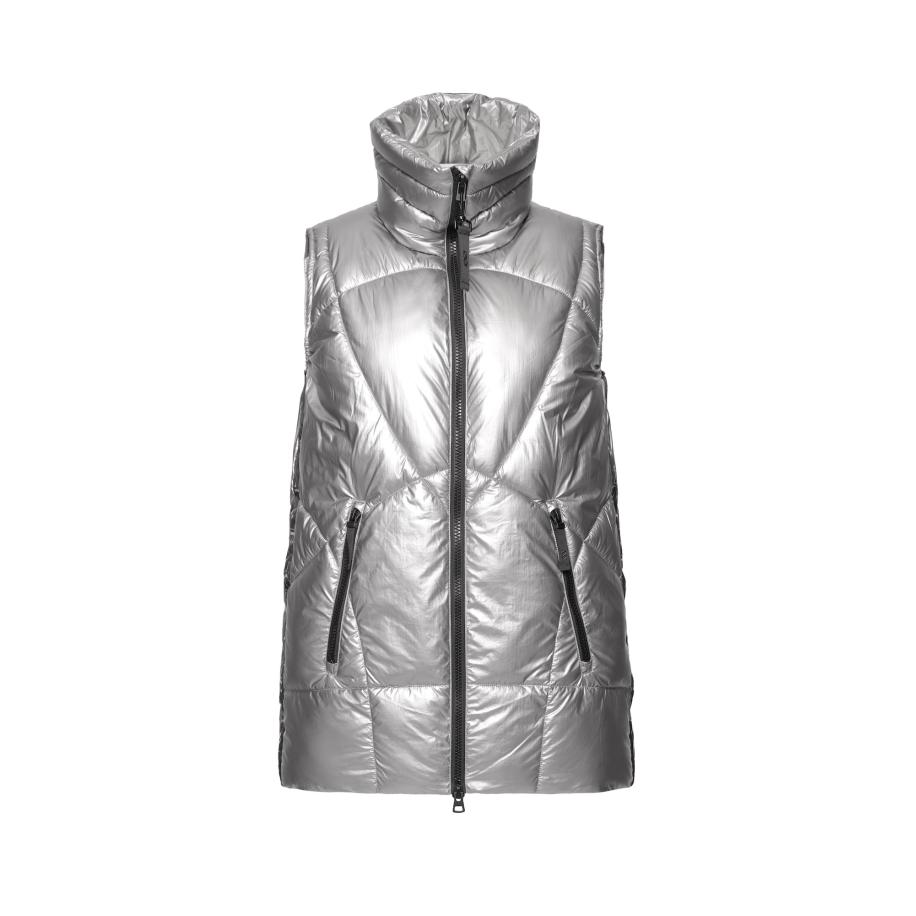 LAURASØN LAURASØN Bodywarmer zilver -