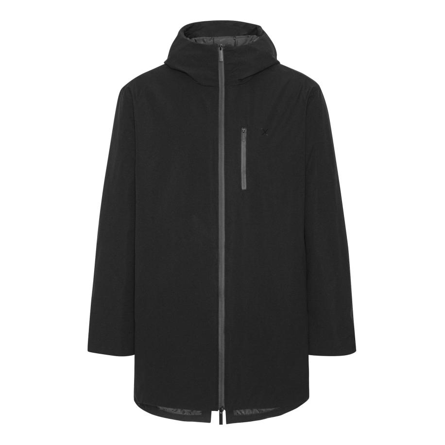 Clean Cut Copenhagen Functionele jas Mathias zwart Zwart