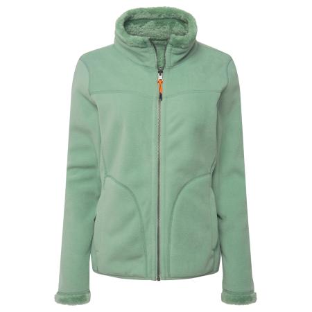 LAURASØN LAURASØN Fleece jas mintgroen