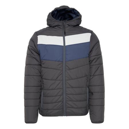 Blend BLEND Winterjas Kristof navy / grijs / wit
