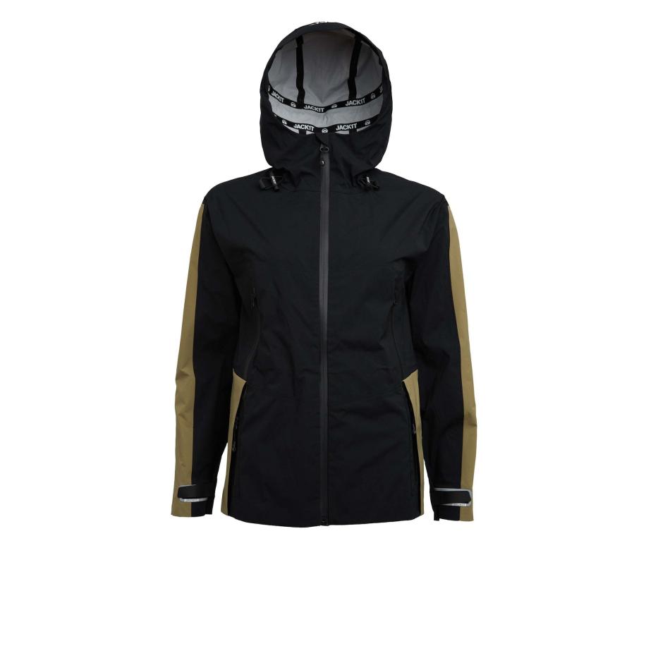 JACK1T JACK1T Outdoorjas Isotope Regenjacke zwart -