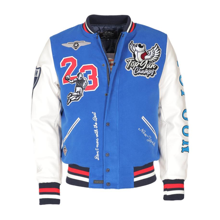 Top gun TOP GUN Tussenjas 23004 blauw / oranje / zwart / wit -