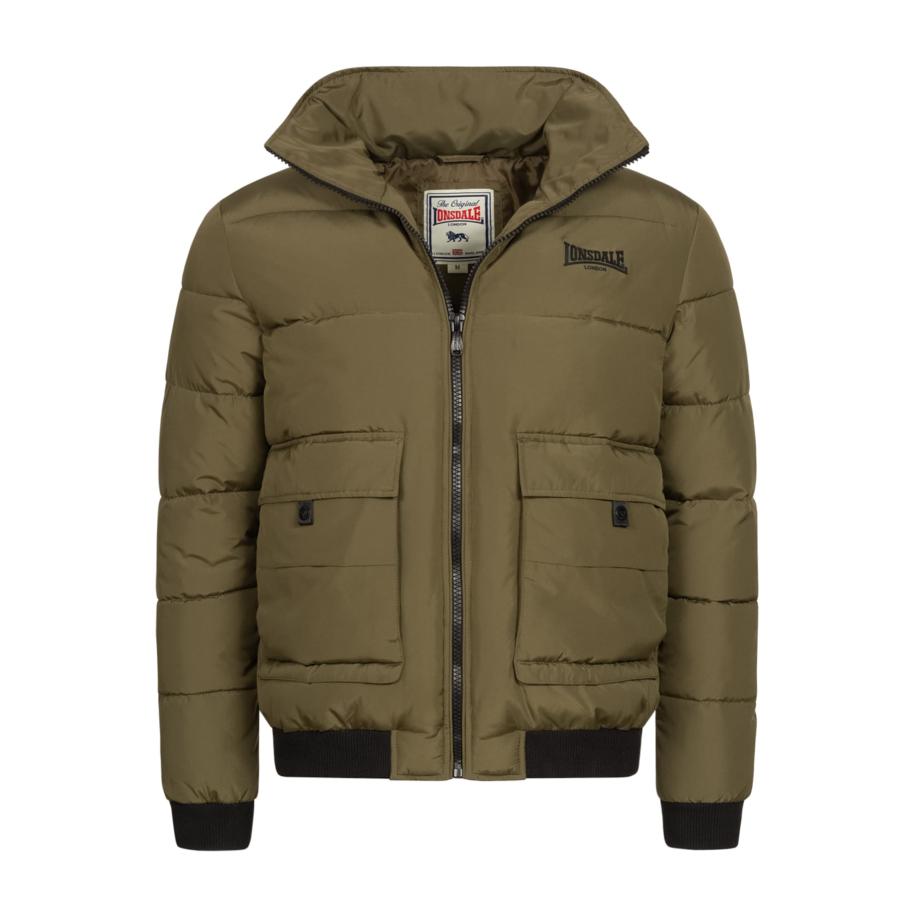 Lonsdale LONSDALE Winterjas Tayport olijfgroen / zwart -
