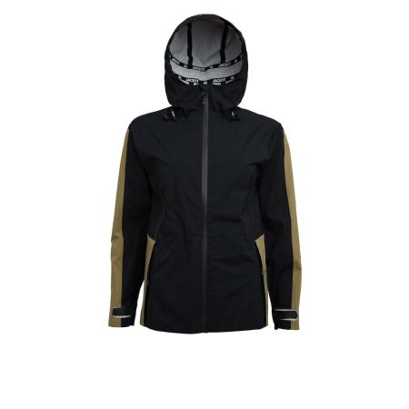 JACK1T JACK1T Outdoorjas Isotope Regenjacke zwart
