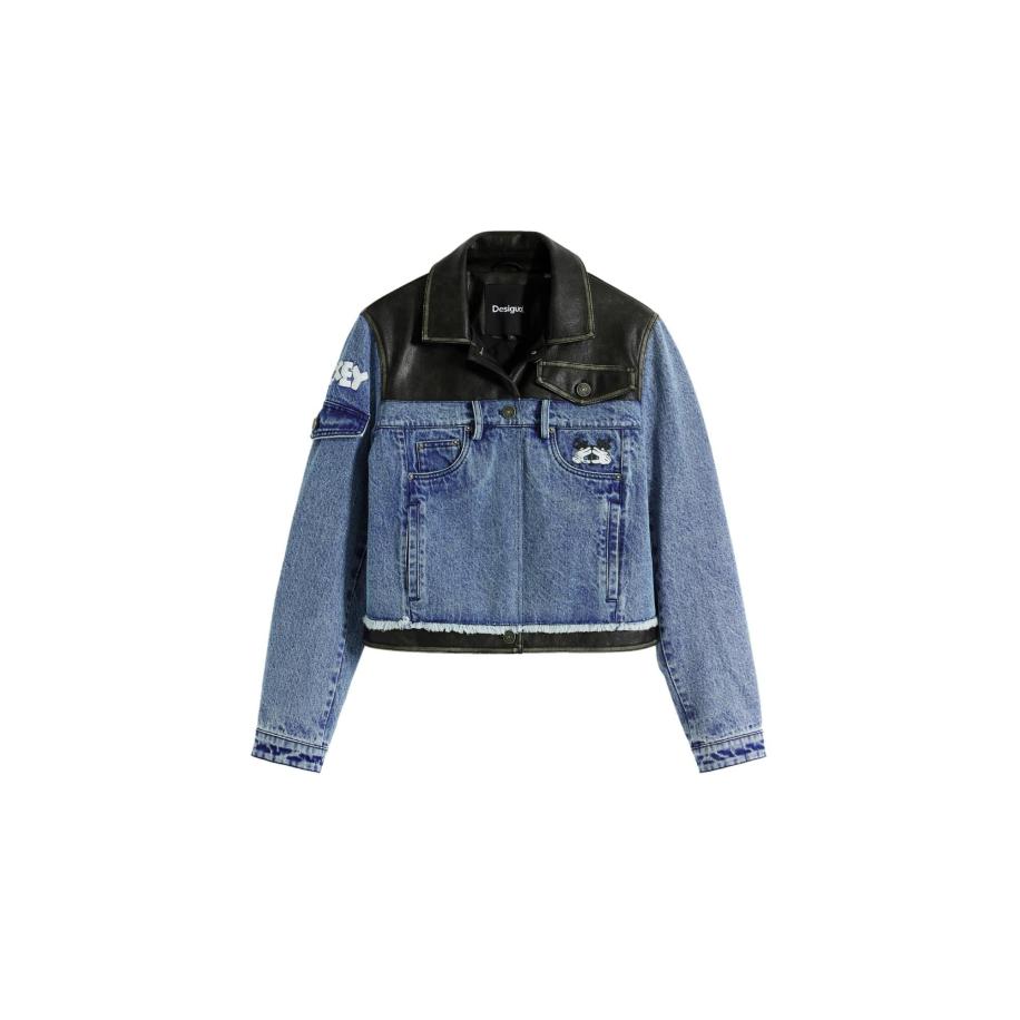 Desigual Desigual Tussenjas blauw / gemengde kleuren -