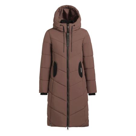 Khujo khujo Winterjas Aribay5 kastanjebruin