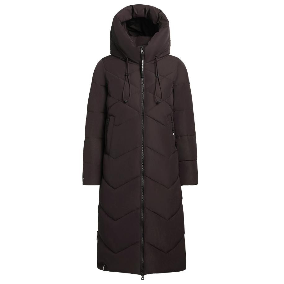 Khujo khujo Winterjas Linary aubergine -