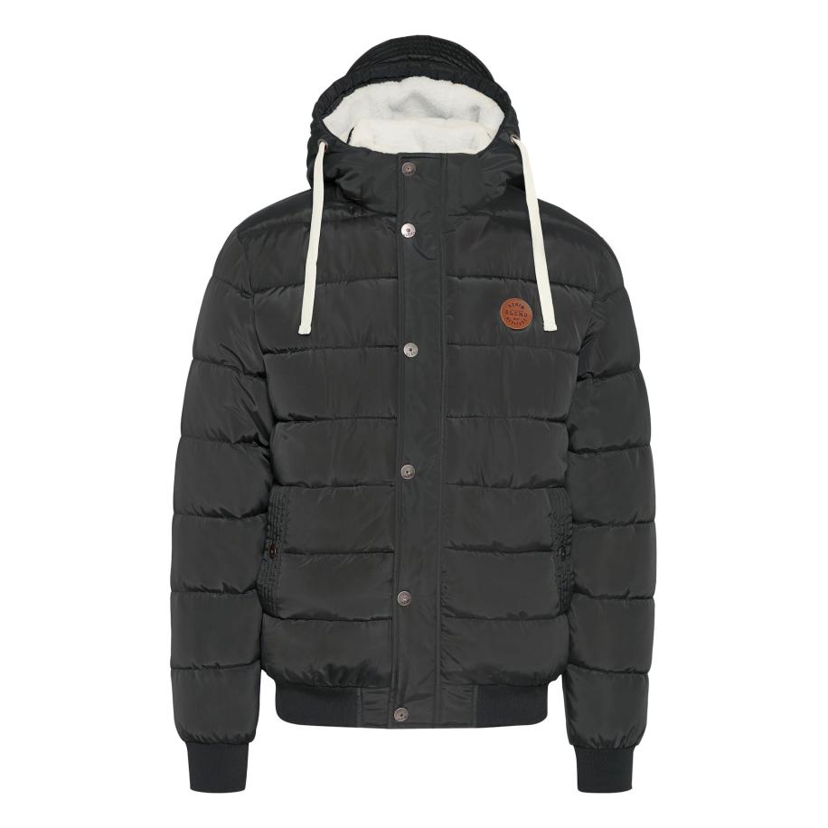 Blend BLEND Winterjas Frederico bruin / donkergrijs -