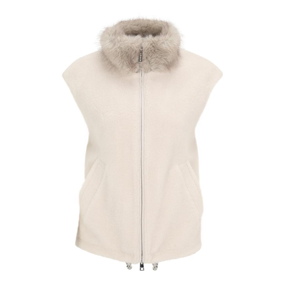 Marc Cain Marc Cain Bodywarmer beige -