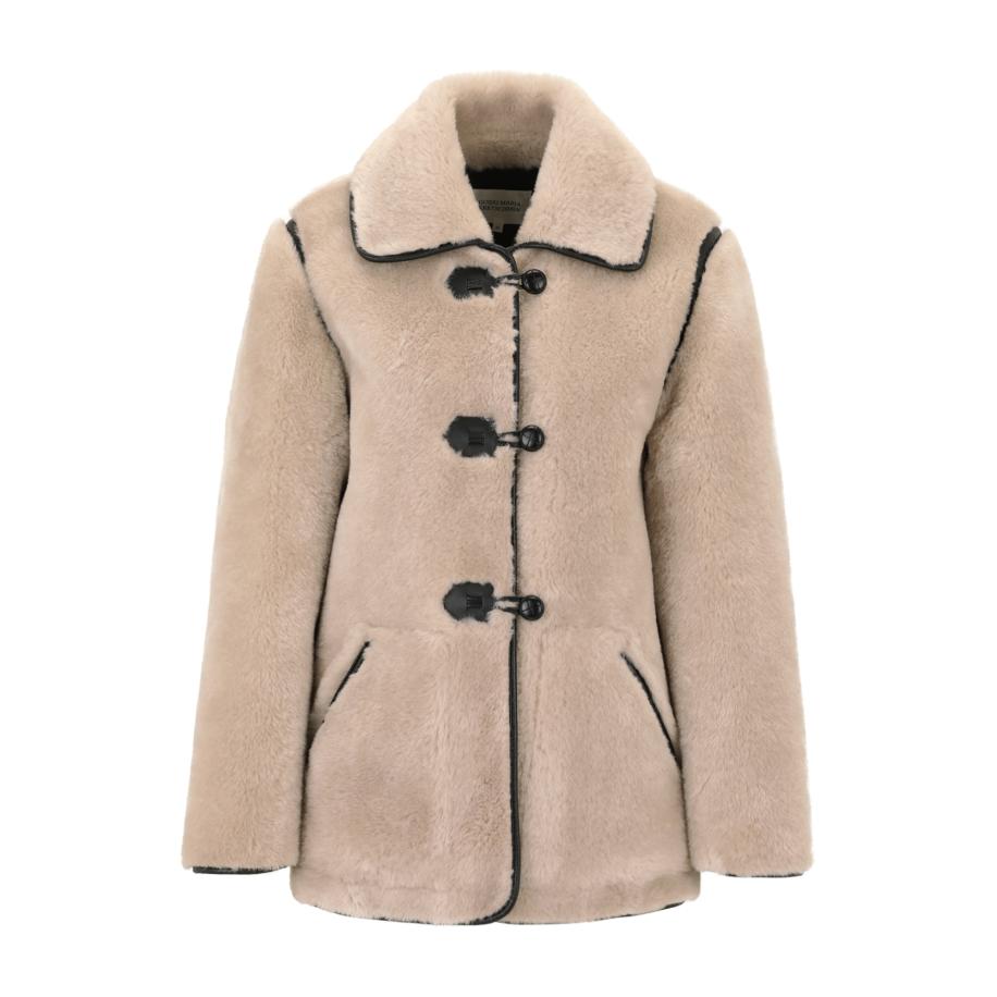 Guido Maria Kretschmer Guido Maria Kretschmer Women Winterjas Fina beige -