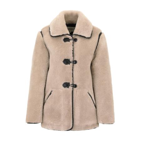 Guido Maria Kretschmer Guido Maria Kretschmer Women Winterjas Fina beige