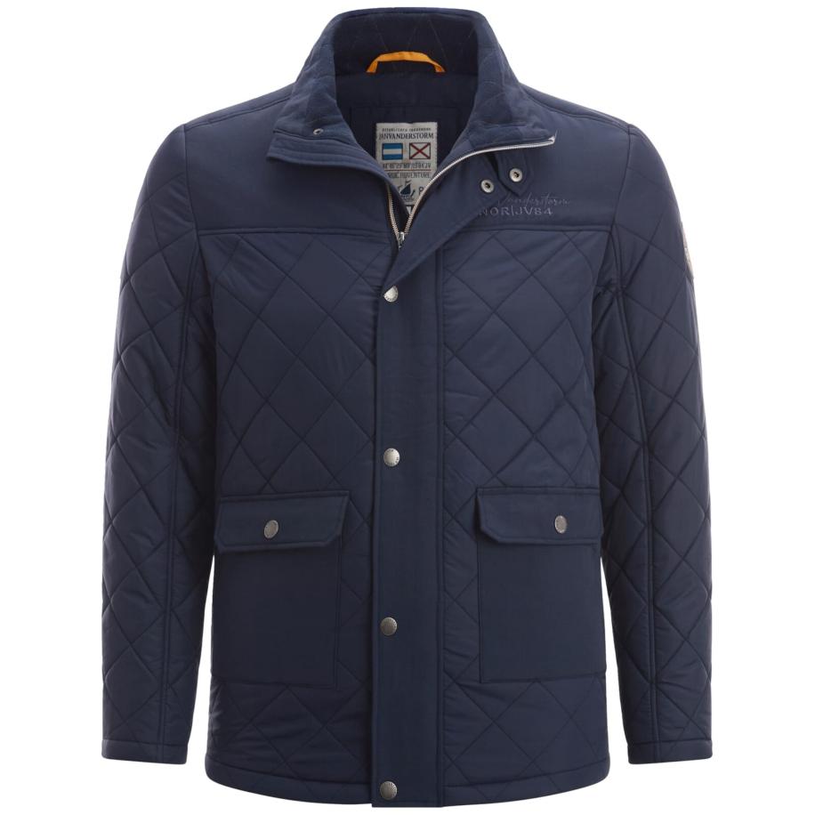 jan vanderstorm Jan Vanderstorm Tussenjas Ingedal donkerblauw -