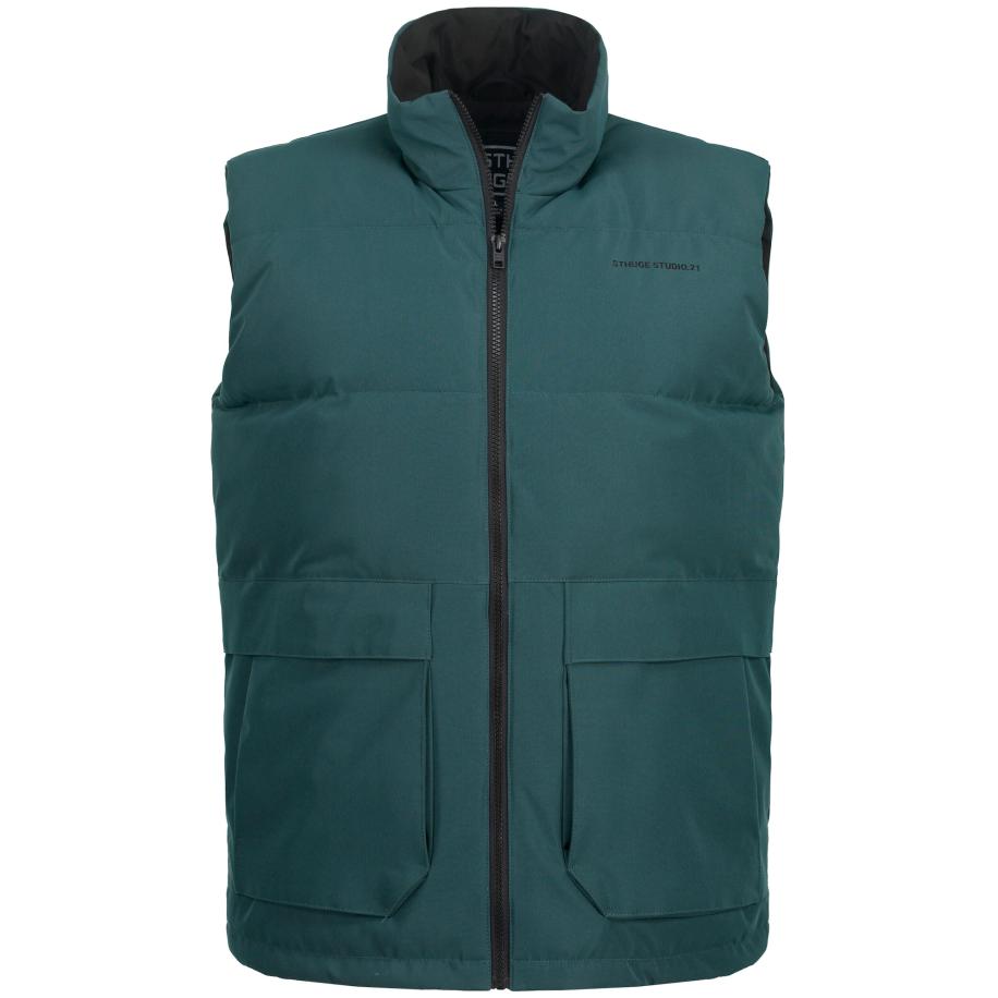 STHUGE STHUGE Bodywarmer groen -