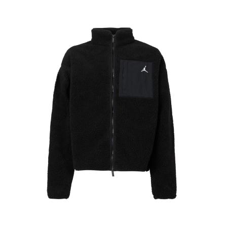 Jordan Fleece jas FLT MTNSIDE zwart