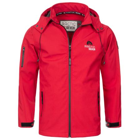 Arctic Seven Arctic Seven Functionele jas rood / zwart / wit