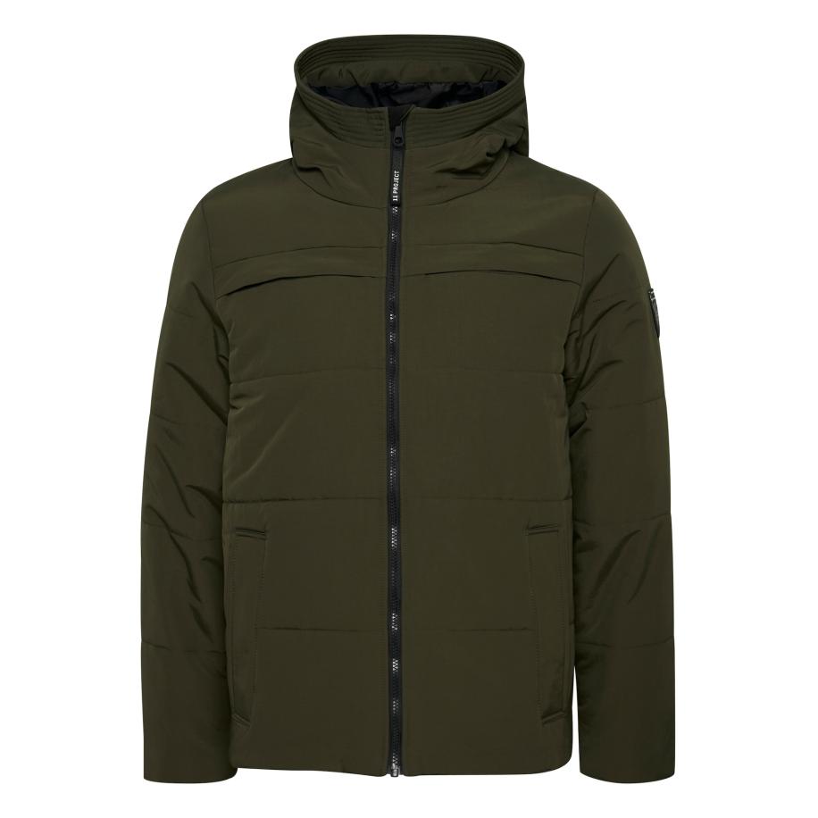 11 Project 11 Project Winterjas BRAM donkergroen -