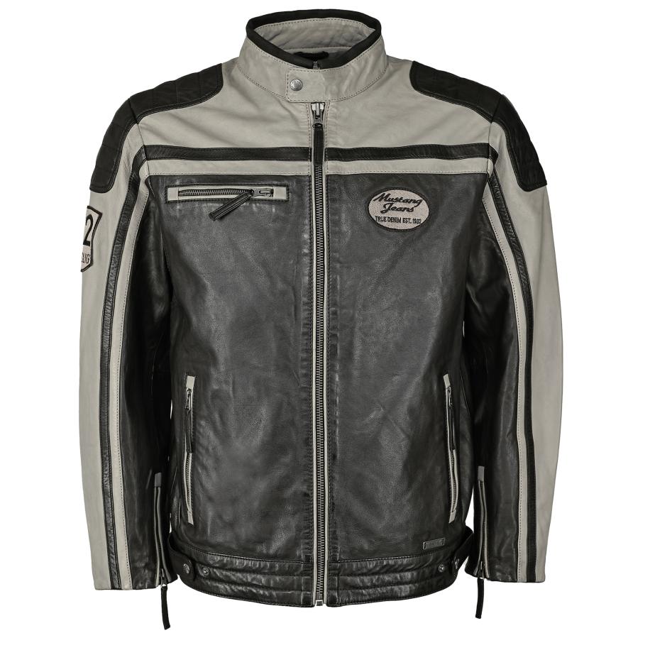 Mustang MUSTANG Tussenjas grijs / zwart -