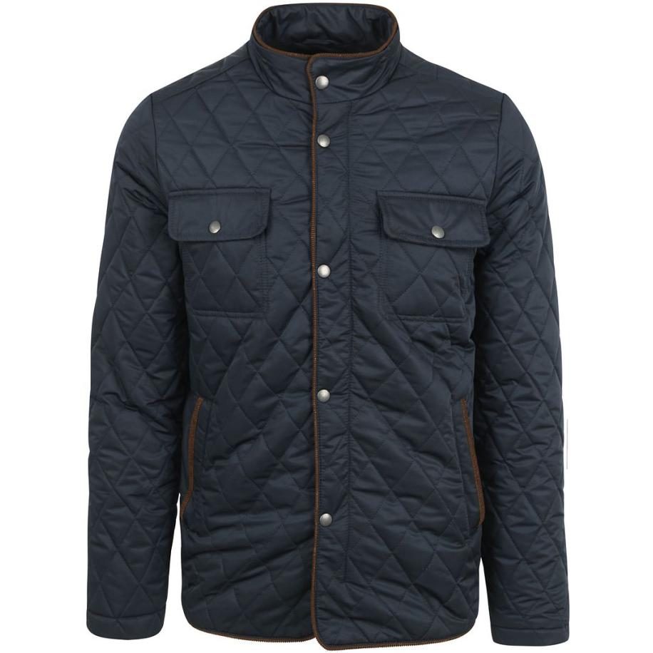 Suitable Step Jas Navy Blauw