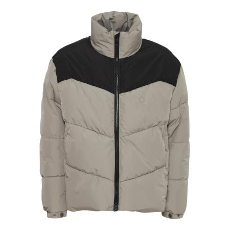 Solid !Solid Winterjas Moritz grijs / zwart