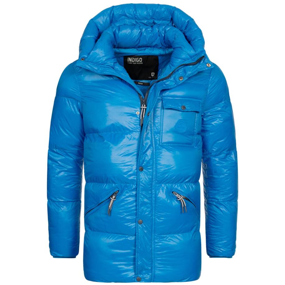 INDICODE JEANS INDICODE JEANS Winterjas Local blauw -