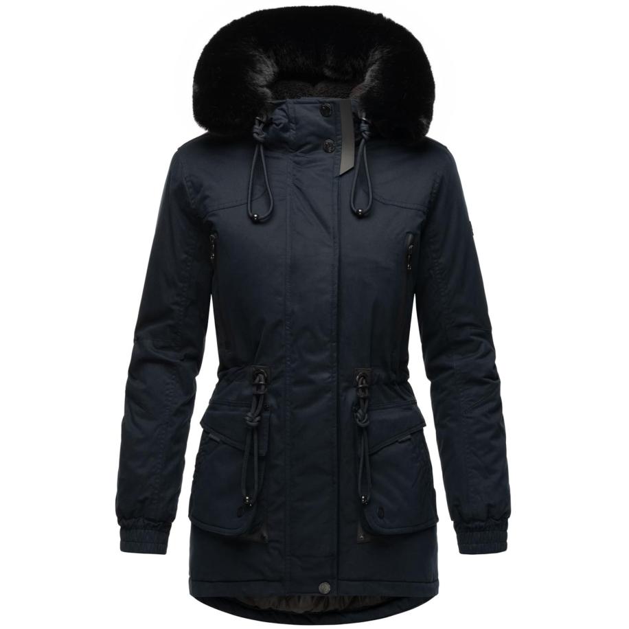 NAVAHOO Winterparka navy Blauw