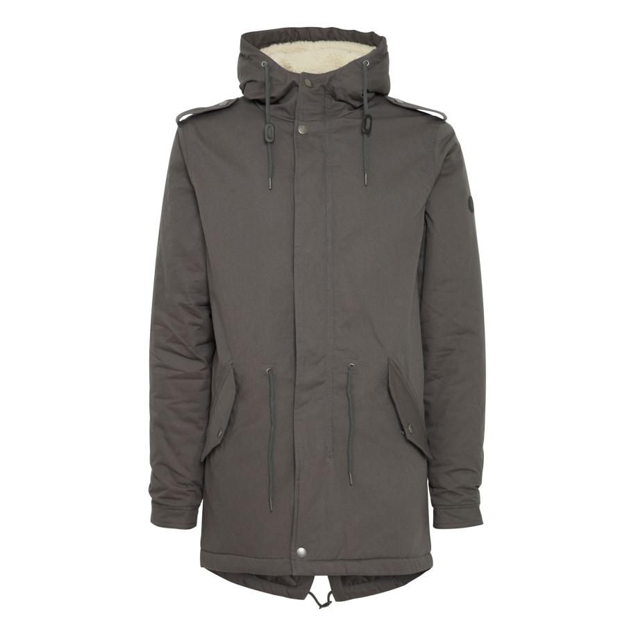 Solid !Solid Winterparka Darnell grijs / antraciet / donkergrijs -